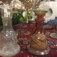 تعدادی اشیاء عتیقه بلوری و ساعت عتیقه|کلکسیون اشیاء عتیقه|اصفهان, شاهد|دیوار