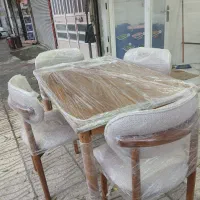 میز نهاری خوری چهار نفره نقد و اقساط|میز و صندلی غذاخوری|کرمانشاه, |دیوار