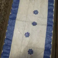 رومیزی حریر دوعدد