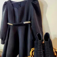 لباس عروسکی مشکی