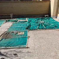 چادر خیمه ای بزرگ با تمام میله ها وسایلش|کوهنوردی و کمپینگ|رفسنجان, |دیوار