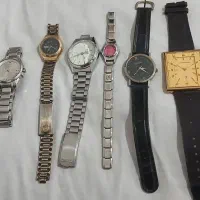 تعدادی ساعته دست دوم