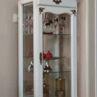 مینی بوفه کلاسیک سفید|بوفه، ویترین، کنسول|کازرون, |دیوار