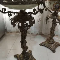 دو تا کنار سالنی برنزی شیک