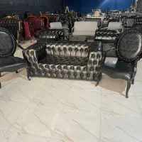 مبلمان اداری گلبان طوسی مشکی میز 110|دفتر کار|رشت, بلوار گیلان|دیوار