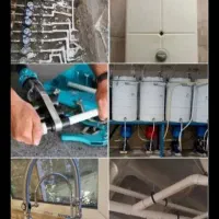 لوله کشی آب گاز فاضلاب شوفاژ نصب پمپ  شهر گرمسار