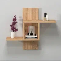 ساخت دکوری و شلف با چوب نراد روسی|کتابخانه، شلف، قفسههای دیواری|صومعهسرا, |دیوار