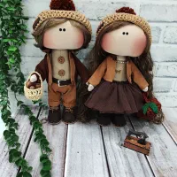 عروسک روسی دختر و پسر