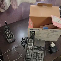 تلفن بیسیم پاناسونیک اصل دو گوشی