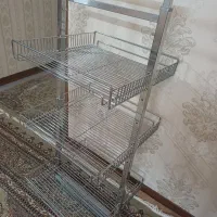 قفسه استیل سوپر مارکتی کابینت آشپزخانه