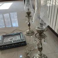 اینه و شمعدان  لوکس