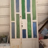 درب حال دولنگه . وپالت فلزی. سیم حرارتی