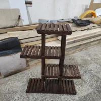 استند چوبی گل|کتابخانه، شلف، قفسه‌های دیواری|گنبد کاووس, |دیوار