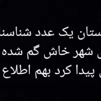 شناسنامه گم شده