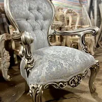 فرانسه کوئین افسون دسته چوبی با پارچه 1084|مبلمان خانگی و میز عسلی|تهران, یافت آباد جنوبی|دیوار