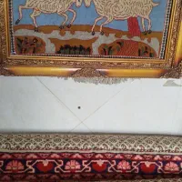 پشتی های دست بافت نقشه جوزان نفیس درحدنو|فرش|ملایر, |دیوار