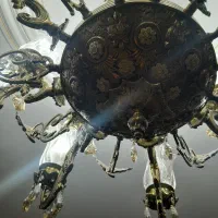 لوستر برنجی با کیفیت