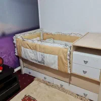 تخت نوزاد و کودک|تخت و سرویس خواب|یاسوج, |دیوار