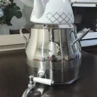 کتری رو گازی+قوری