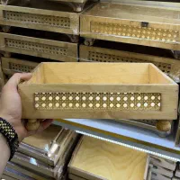 رایزر بامبو طرح حصیر مخصوص کنار گاز|آبچکان و نظمدهنده ظروف|سیرجان, |دیوار