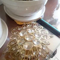 لوستر سقفی برنجی