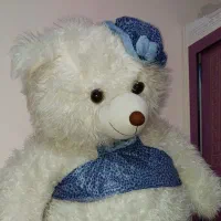 خرس سفید پنبه ای ۲متری