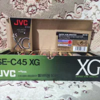 یک بسته نوار دوربین SVHSC JVC XG (توضیحات)