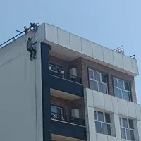 اببندی نما/ عایق نانو نما/ اب بندی بندکشی سنگ راپل|خدمات پیشه و مهارت|تنکابن, |دیوار