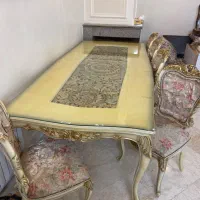 میزنهارخوری ۱۰نفره چوب گردو