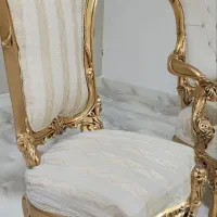 مبل 9نفره ی سلطنتی|مبلمان خانگی و میز عسلی|قم, قلعه کامکار|دیوار