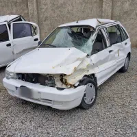 پراید۱۱۱مدل۹۵تصادفی