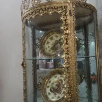 بوفه برنجی با ۴ تا کاسه بشقاب برنجی|بوفه، ویترین، کنسول|قرچک, زیبا شهر|دیوار