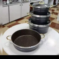 قابلمه کف زنبوری 7 پارچه