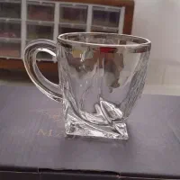 دو دست استکان چای لب طلا نو نو|ظروف سرو و پذیرایی|جوانرود, |دیوار