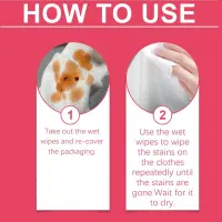 پد پاک کننده لکه لباس Eunmsi (بسته 20 عددی)