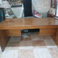 میز اداری چوب محکم با۴کشو|دفتر کار|خرمآباد, |دیوار
