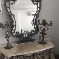 آیینه و کنسول برنز