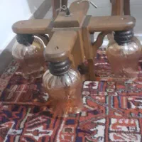 لوستر چوبی