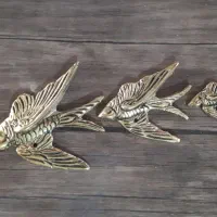 سه پرستوی  تزئینی دیوارکوب