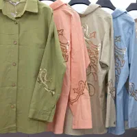 شومیز تونیک نخ پنبه ٪۱۰۰ به قیمت تولیدی|لباس|خاوران, |دیوار