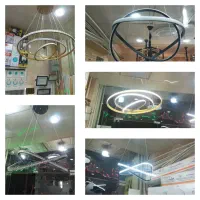 انواع لوستر فانتزی وکلاسیک به قیمت استثنایی|لوستر و چراغ آویز|قم, شهدا|دیوار