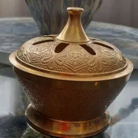 ۲ عدد قندان برنز هندی برنجی