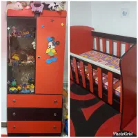 تخت و کمد کودک