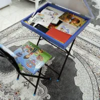 میز تحریر با صندلی|میز تحریر و کامپیوتر|سنگر, |دیوار