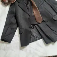 کت وشلوار پسرانه باکفش و کراوات