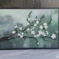 تابلو بهار|تابلو، نقاشی، عکس|لامرد, |دیوار