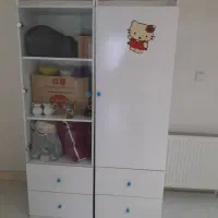 کمد اتاق کودک(ویترینی و کمدلباس مجزا)|اسباب و اثاث بچه|مرند, |دیوار