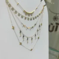 گردنبند های شیک با وزن مناسب