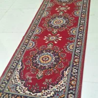 فرش کناره ماشینی قرمز