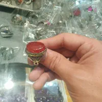 انگشتر عقیق نقره روس